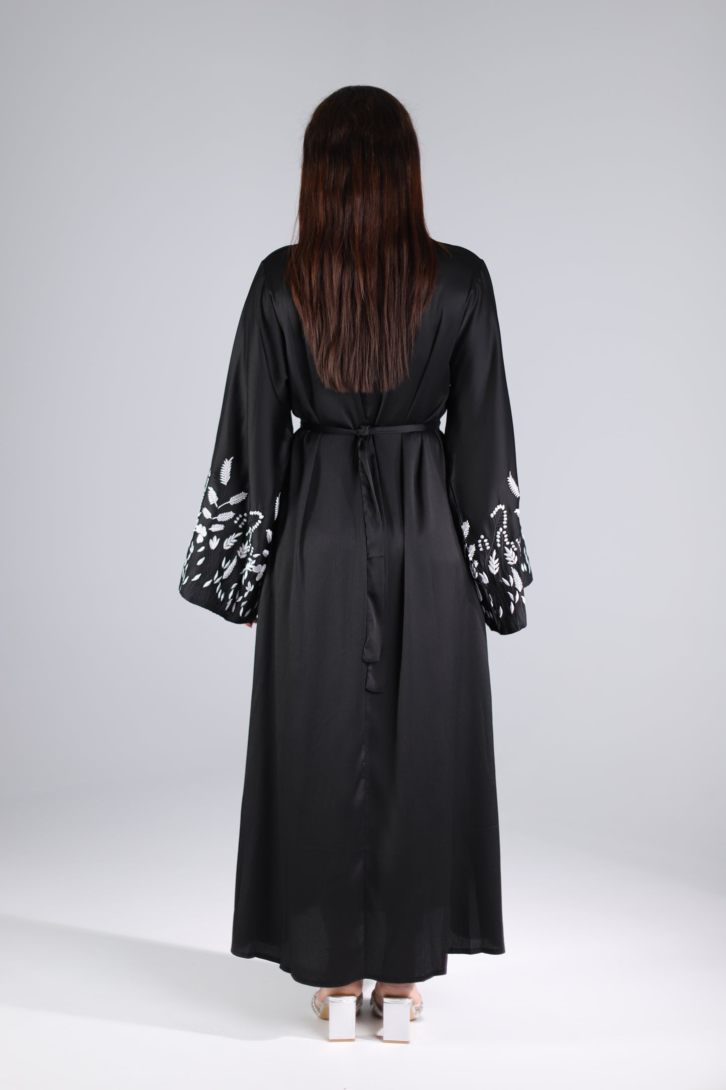 Maryam Embroidered Sleeve Maxi Dress