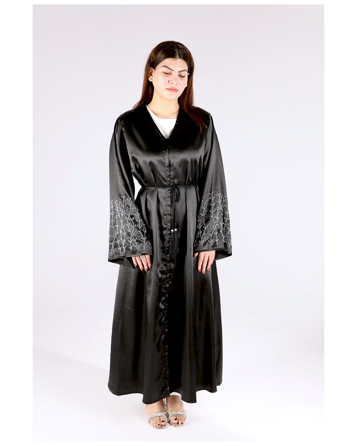 Sahara Abaya Set - Noir