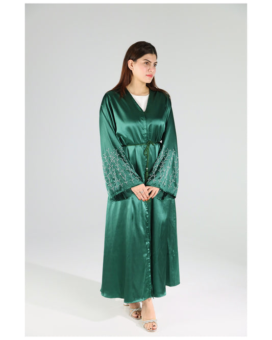 Sahara Abaya Set - Emerald