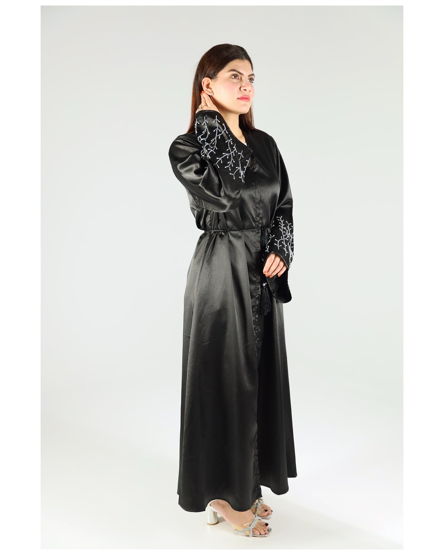 Sahara Abaya Set - Noir